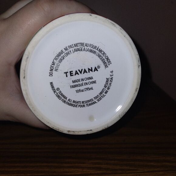 Teavana Pink And Green 10floz Tumbler - Picture 3 of 3